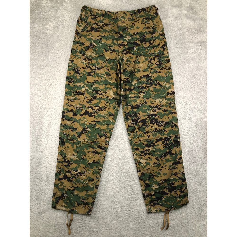TRU-SPEC Cargo Pants Men 34x32 Multicolor Camo Military Tactical Ripstop - Picture 1 of 9